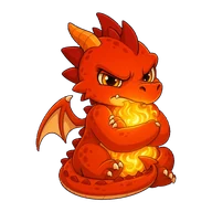 The Ember Whelp dragon guardian